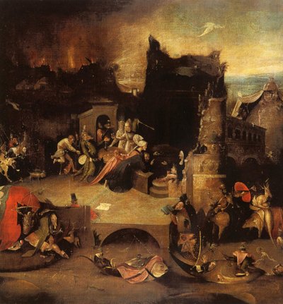 La Tentation de Saint Antoine - Hieronymus Bosch